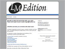 Tablet Screenshot of lmedition.se